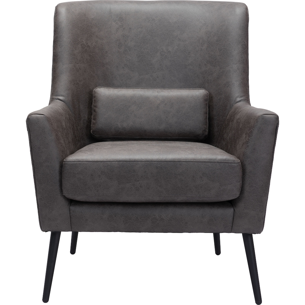 crestwood black accent chair   