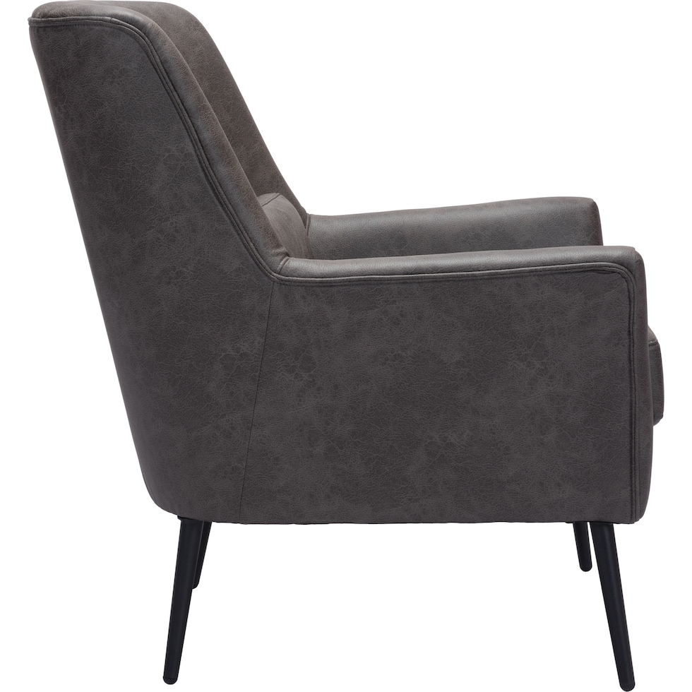 crestwood black accent chair   