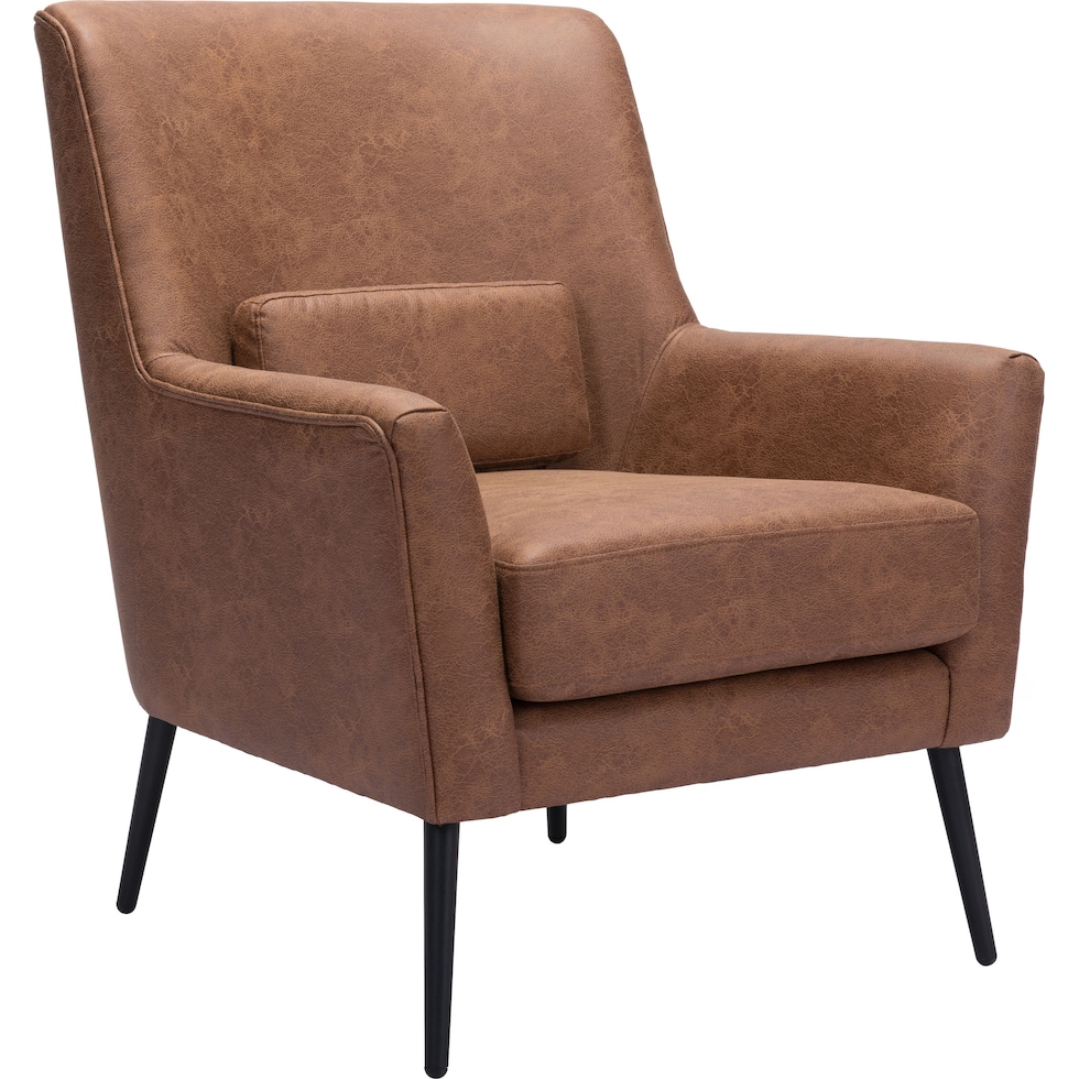 crestwood light brown accent chair   