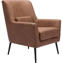 crestwood light brown accent chair   