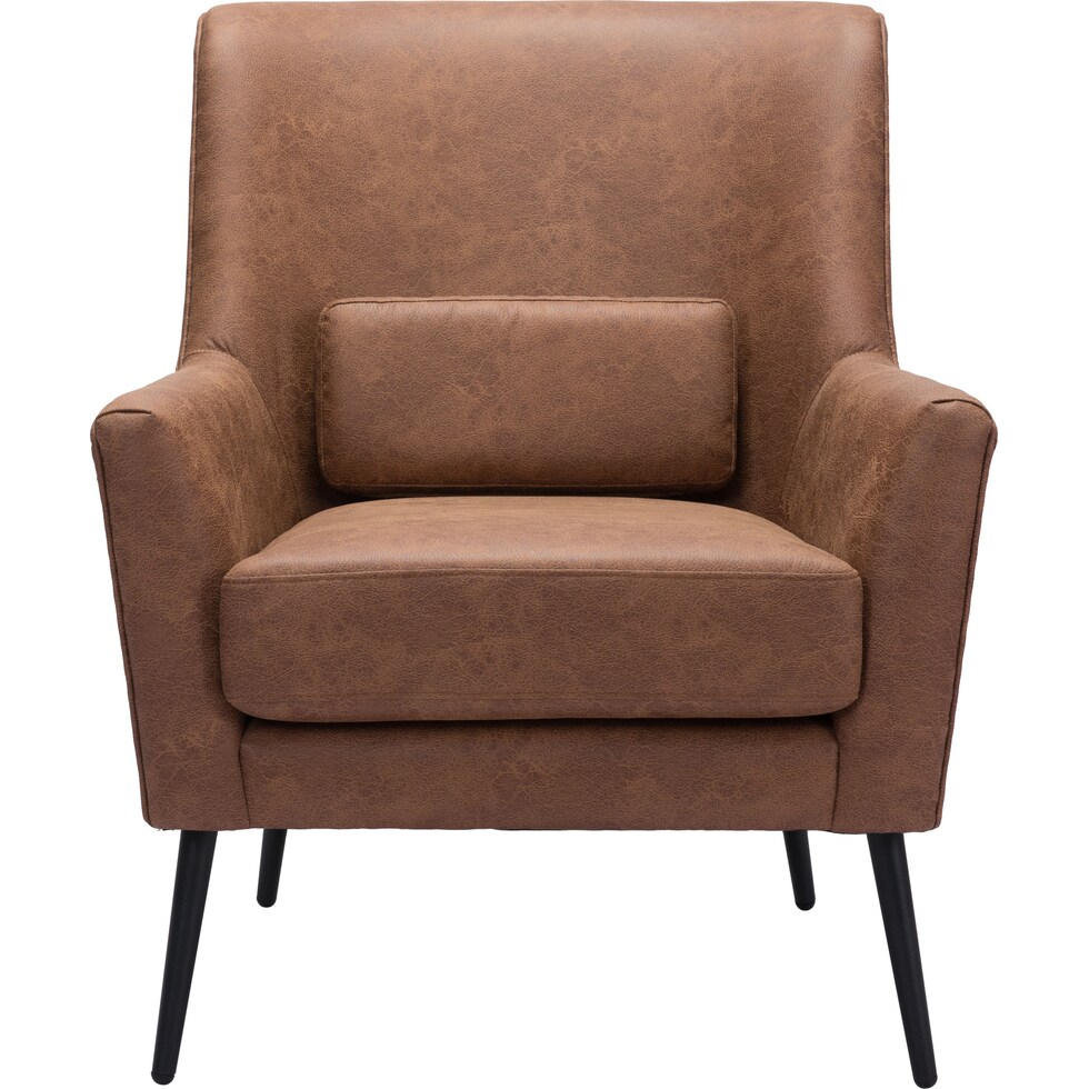 crestwood light brown accent chair   