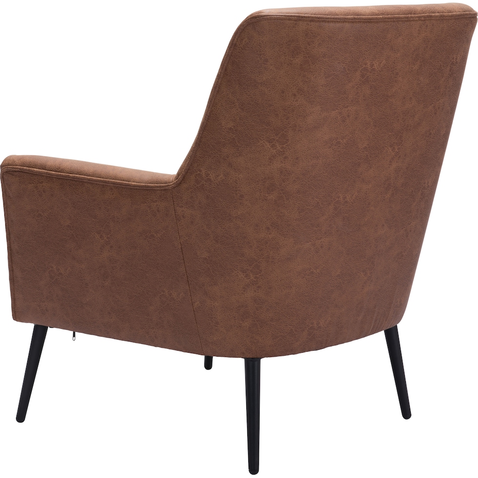 crestwood light brown accent chair   