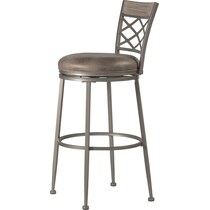 crisley pewter bar stool   