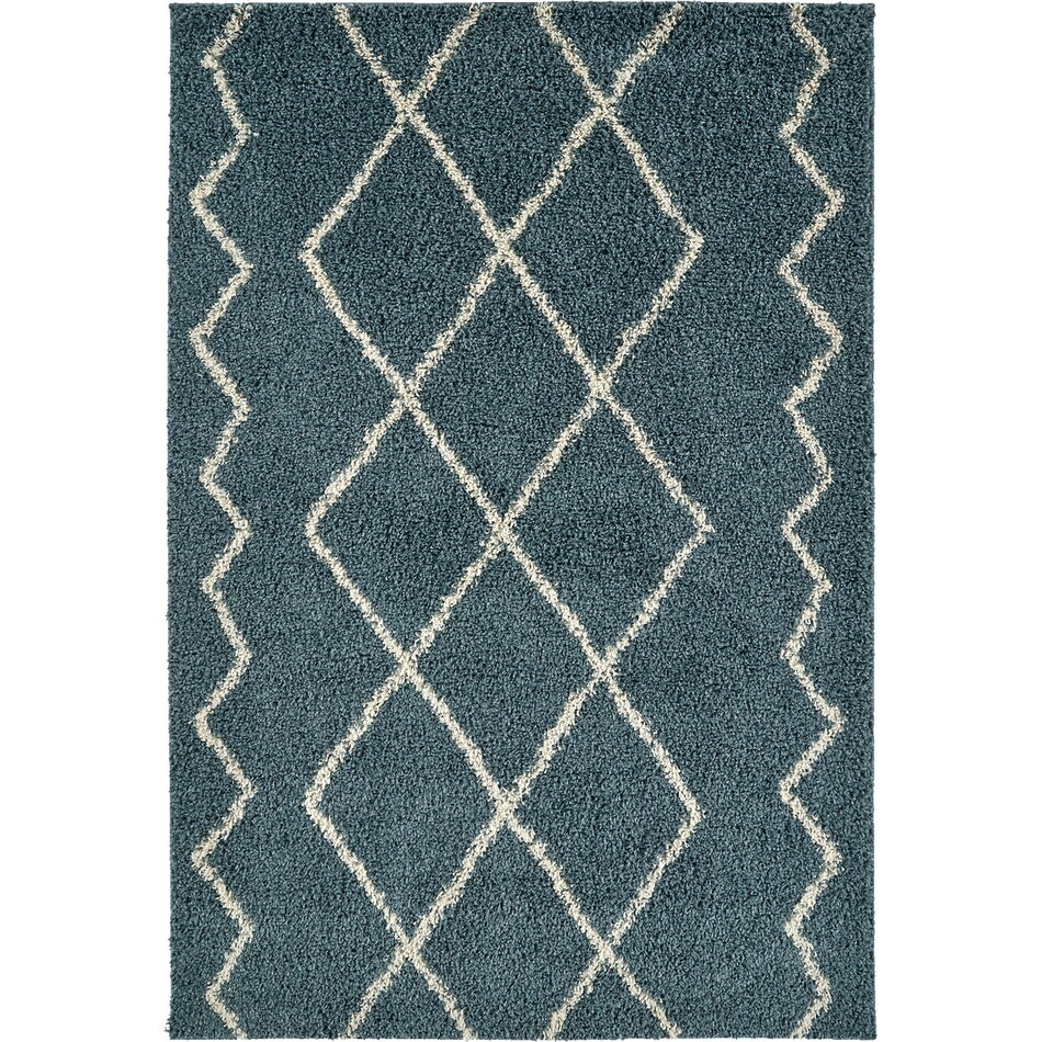 cristalino blue rug   