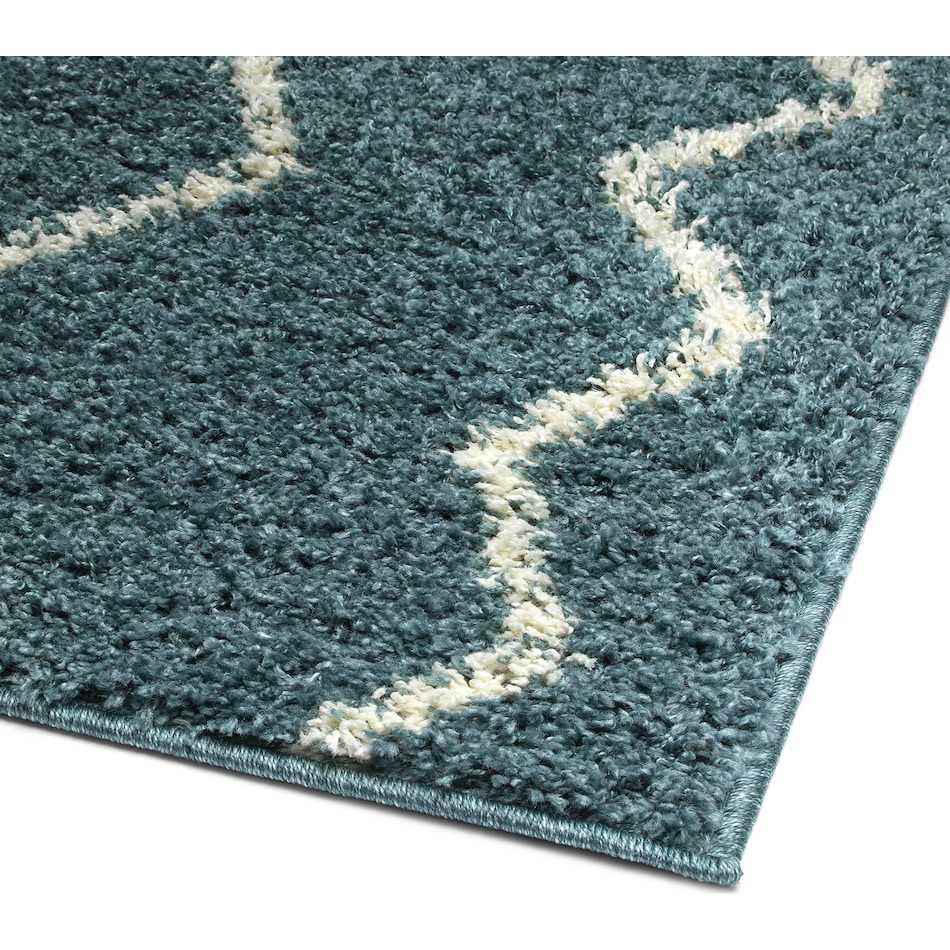 cristalino blue rug   