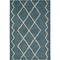 cristalino blue rug   