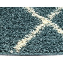 cristalino blue rug   