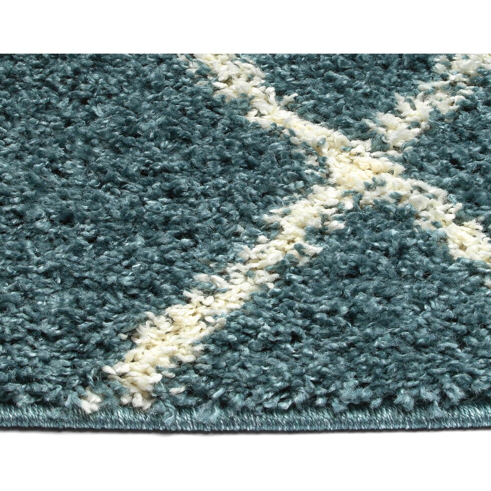cristalino blue rug   