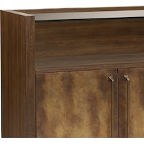 cromwell dark brown cabinet   