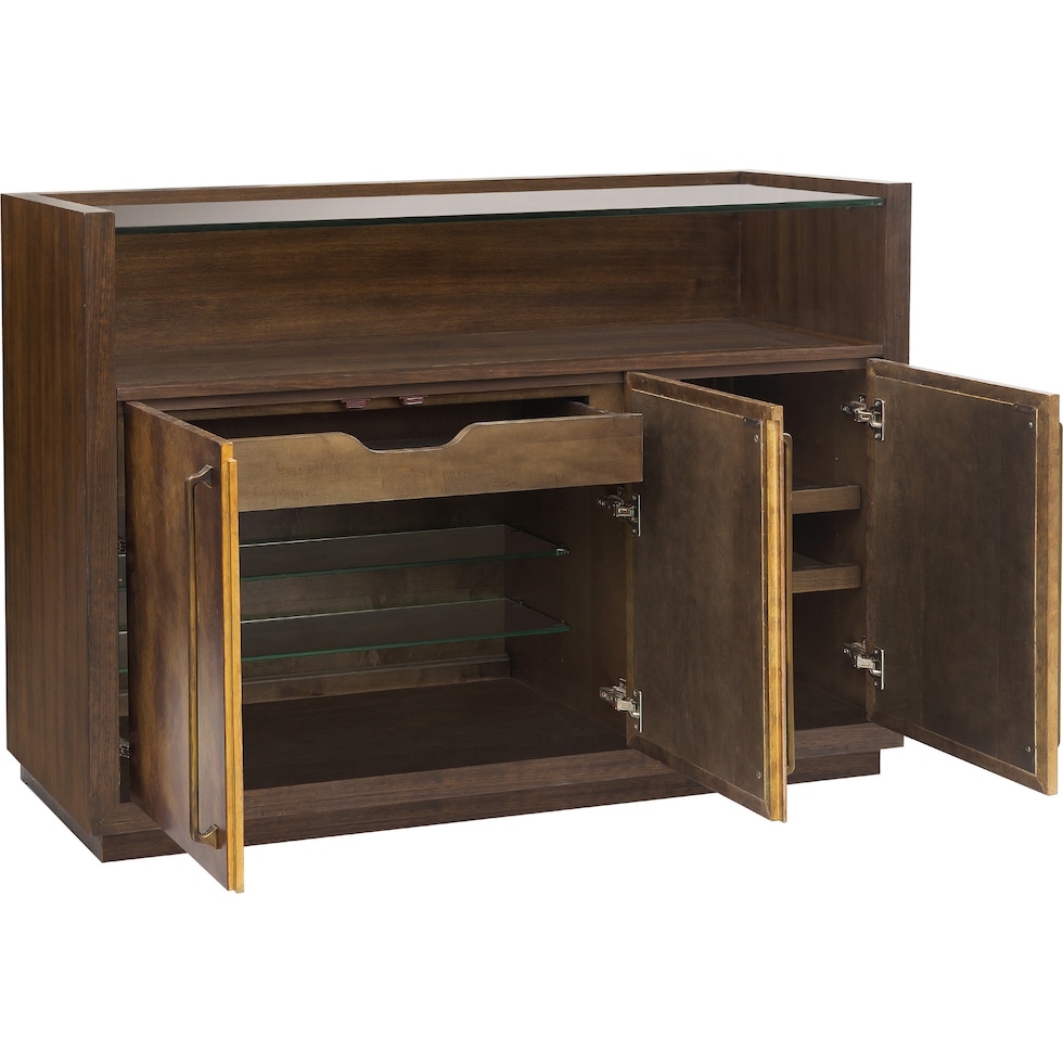 cromwell dark brown cabinet   