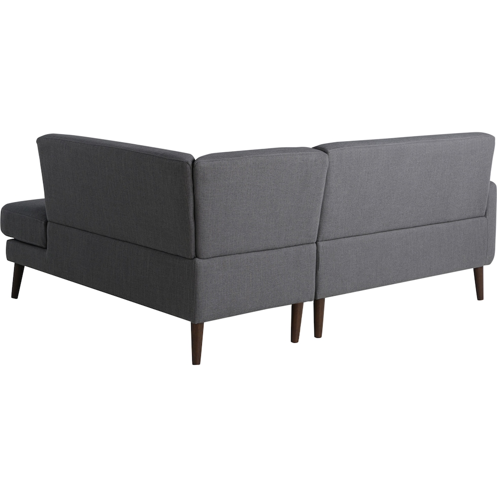 cruz gray sectional   