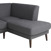 cruz gray sectional   