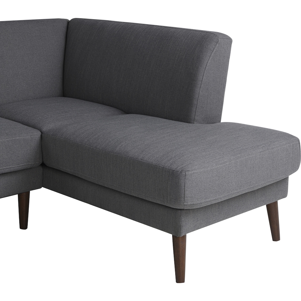 cruz gray sectional   