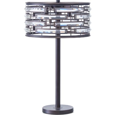 Crystal Bronze 28'' Table Lamp