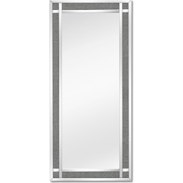 Crystal 66'' x 30'' Floor Mirror