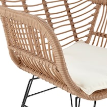 cumberland tan cream outdoor chair set   