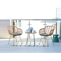 cumberland tan gray outdoor chair set   