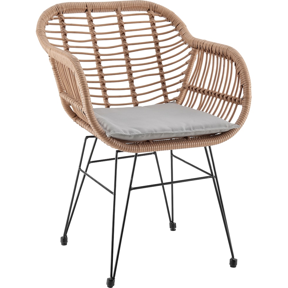 cumberland tan gray outdoor chair set   