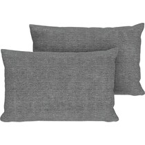 custom pillow collection gray  pc accent pillows   