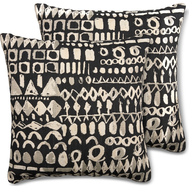 Accent and Occasional Furniture - 2-Pack Custom Patterned Pillows