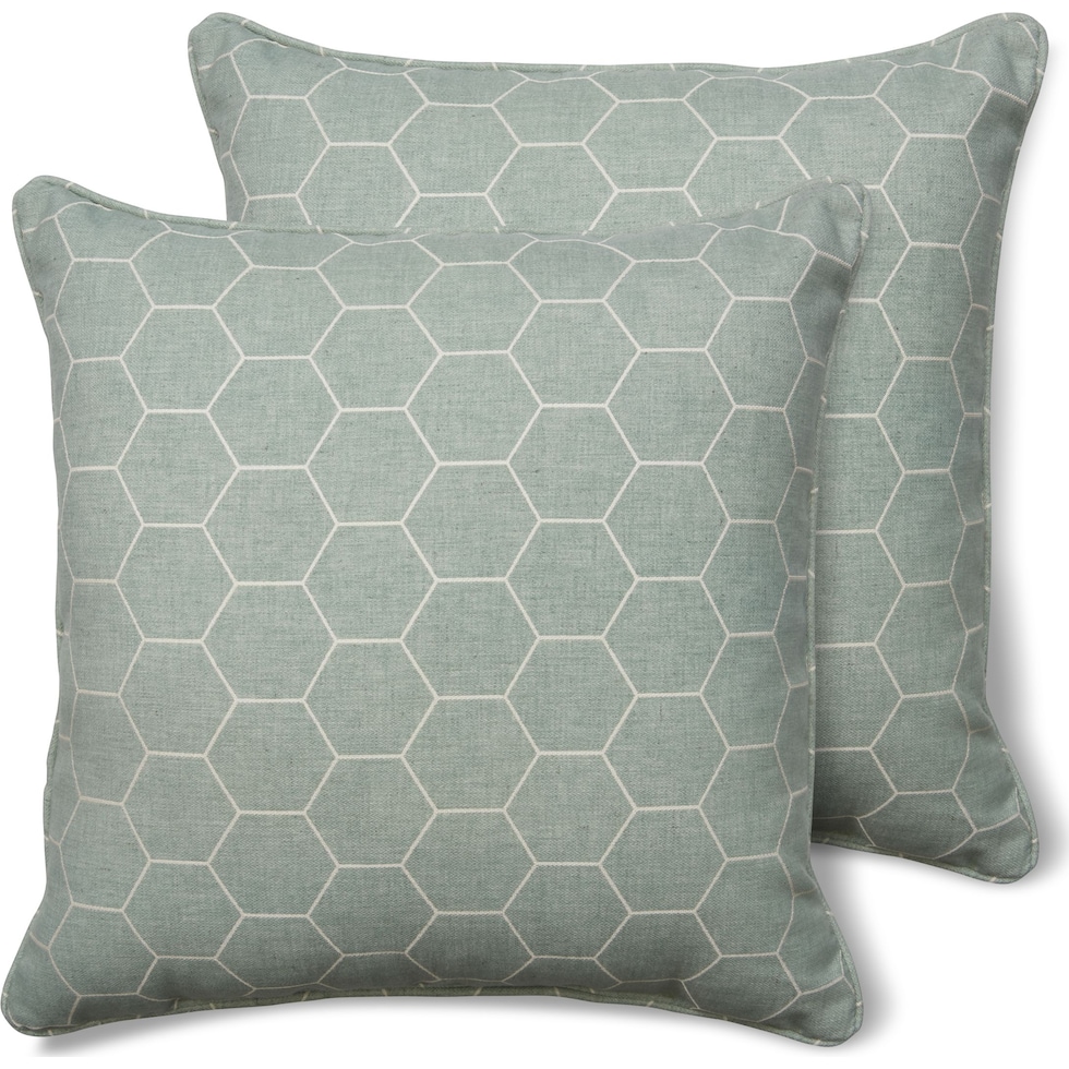 custom pillow blue  pc accent pillows   