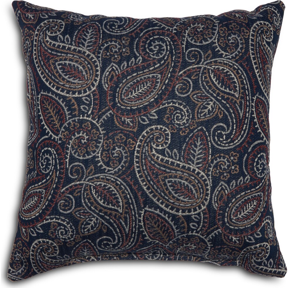 custom pillow blue accent pillow   