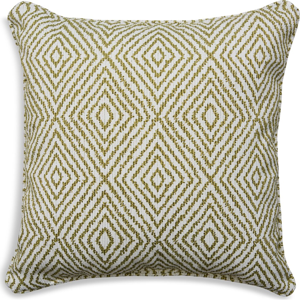 custom pillow green accent pillow   