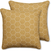 custom pillow yellow  pc accent pillows   