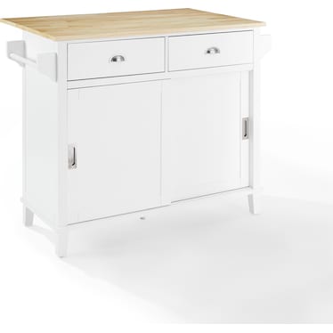 Cutler Drop-Leaf Kitchen Island