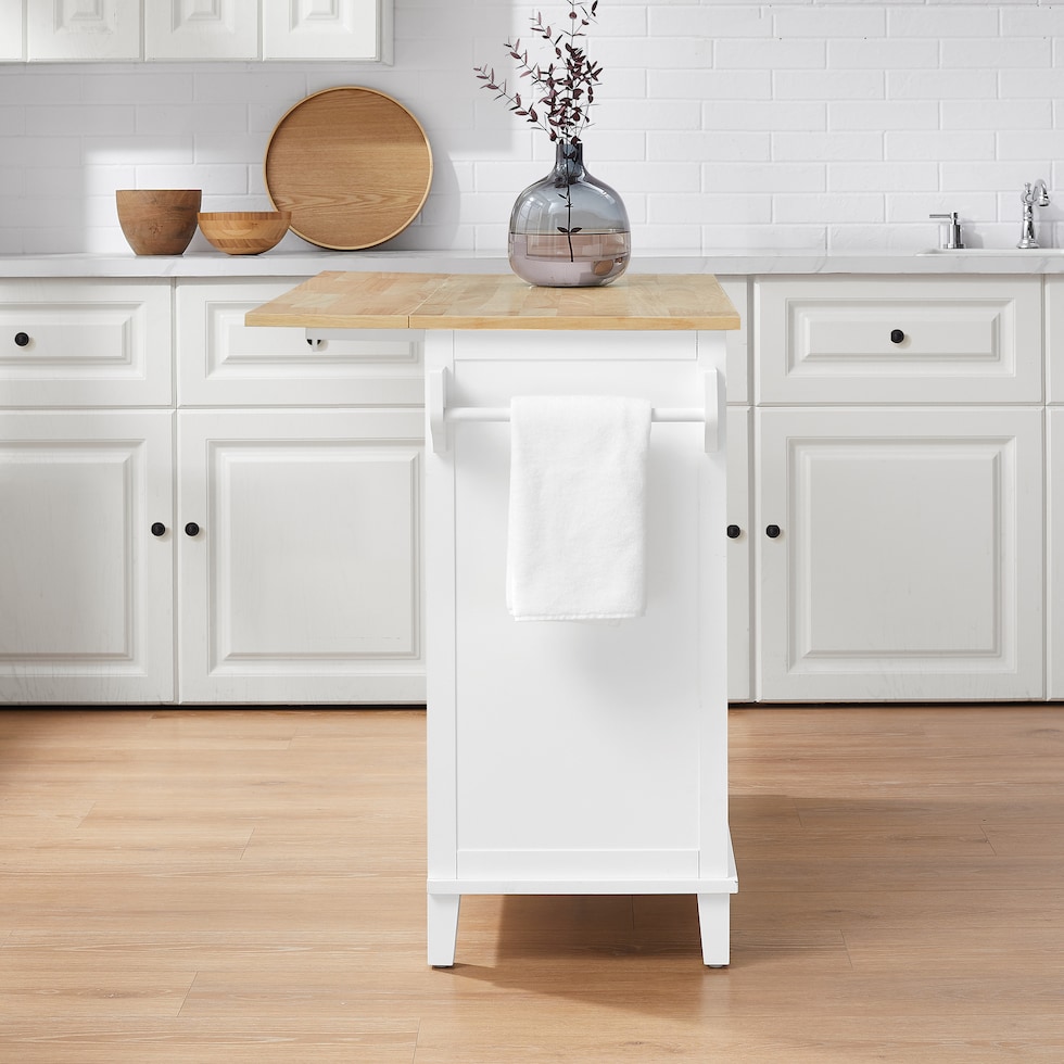 cutler white kitchen island   