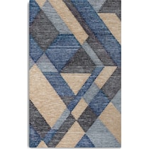 cybal blue outdoor area rug   