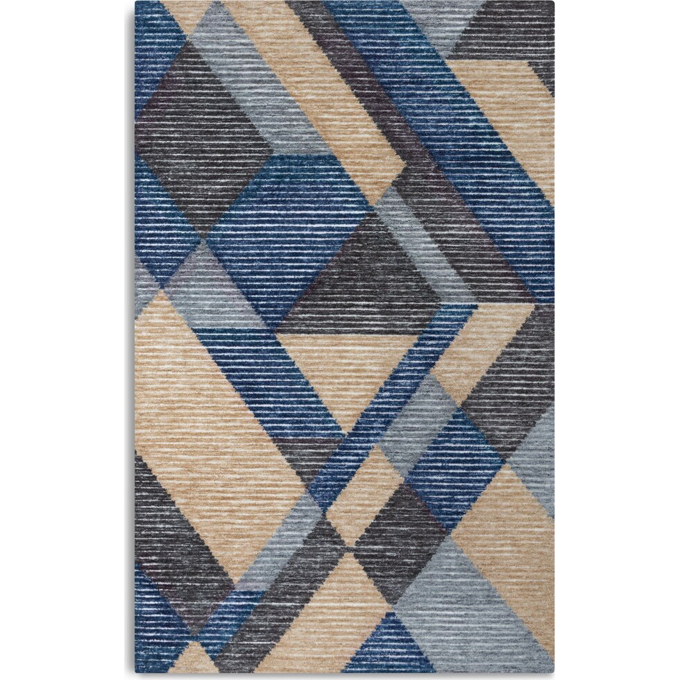 cybal blue outdoor area rug   