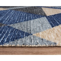 cybal blue outdoor area rug   