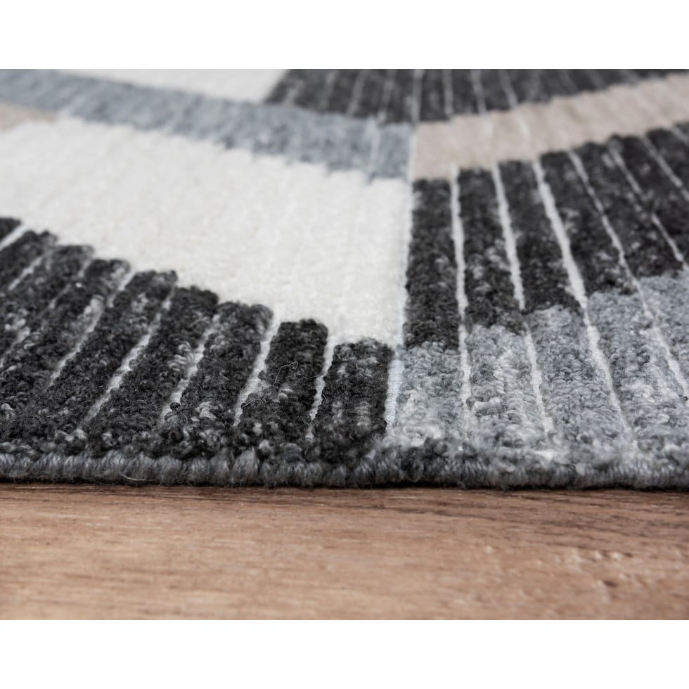 cybal gray outdoor area rug   