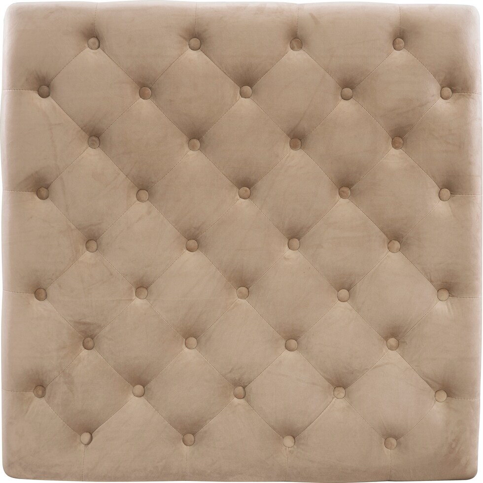 cynthia neutral ottoman   