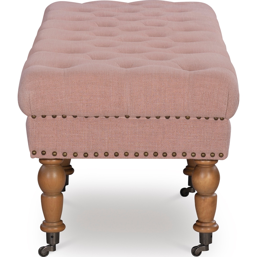 cynthia pink bench   