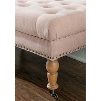 cynthia pink bench   