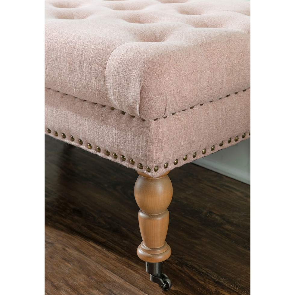 cynthia pink bench   