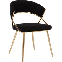 cyntia black  pack chairs   