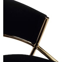 cyntia black counter height stool   
