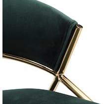 cyntia green counter height stool   