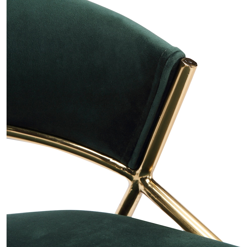 cyntia green counter height stool   