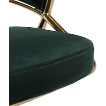 cyntia green counter height stool   