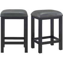 cypher gray counter height stool   