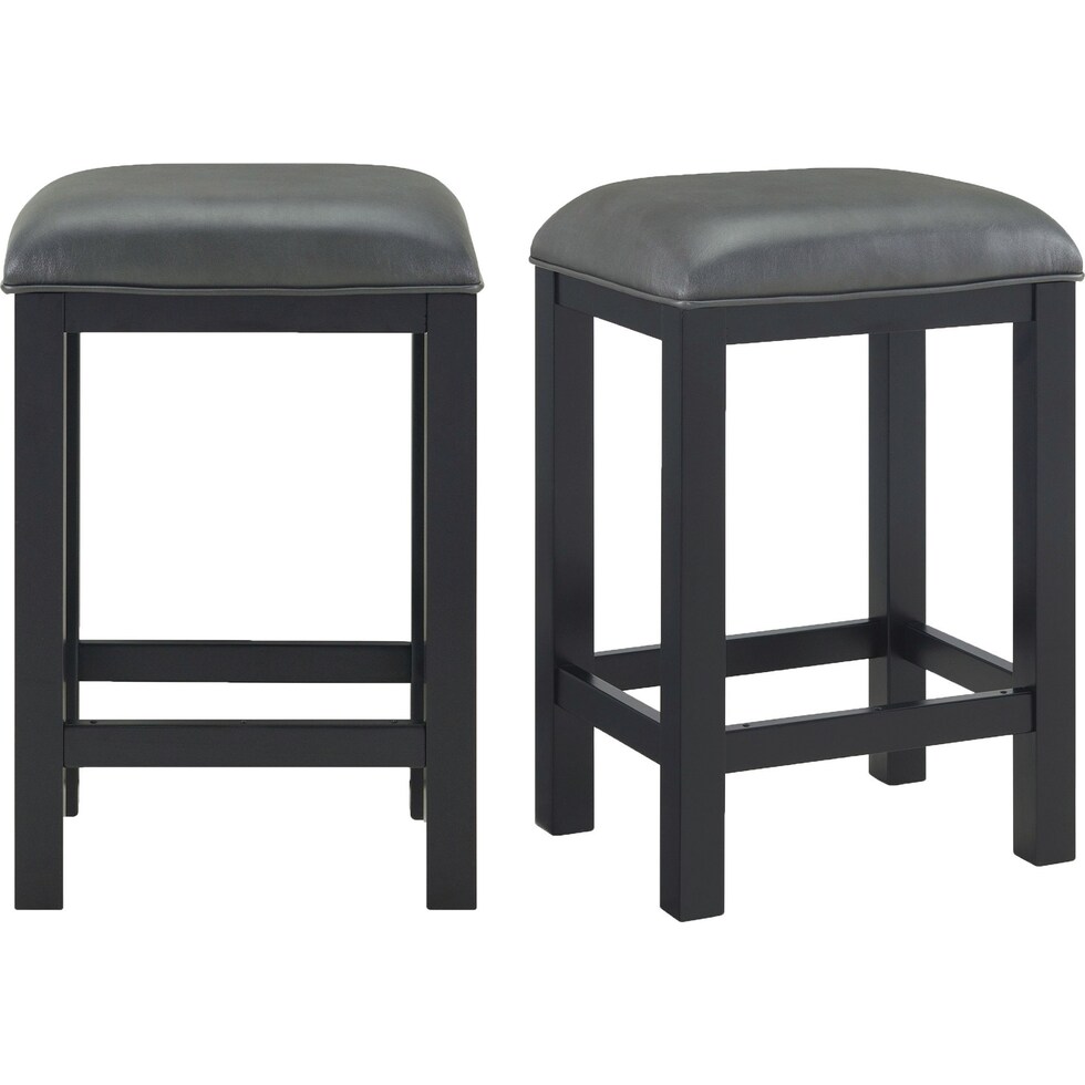 cypher gray counter height stool   