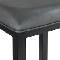 cypher gray counter height stool   