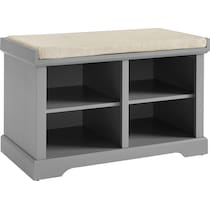 cyprus white bench   