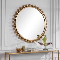 cyra gold mirror   