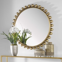 cyra gold mirror   