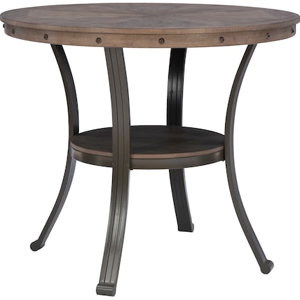 Cyril Counter-Height Dining Table - Pewter